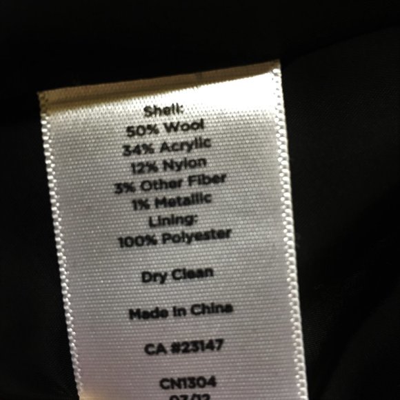 🦋 TALBOTS wool blend blazer, plaid, fully lined, buttons, size 14P - Picture 10 of 12